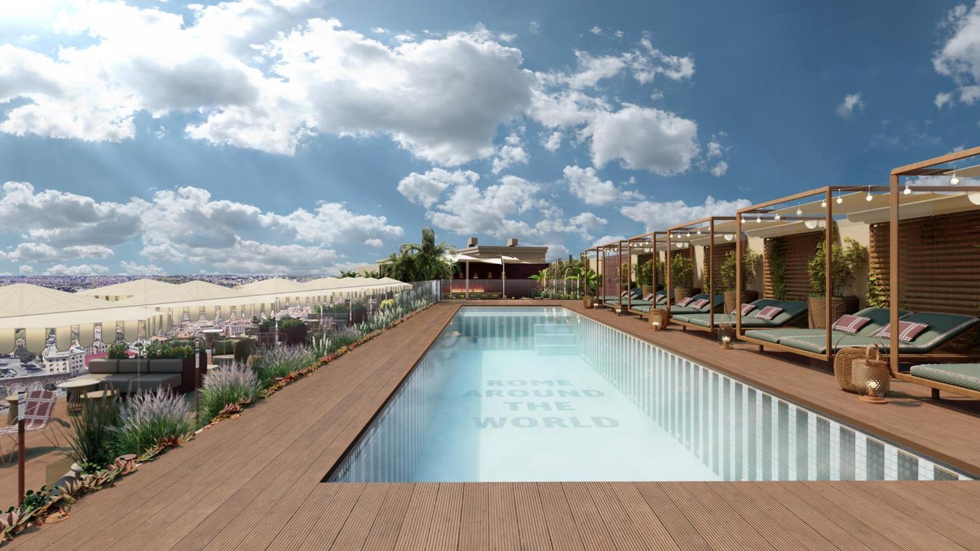 The Social Hub Rome Hotel Exterior foto